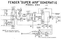 Fender Super-5D4 - Schematic 